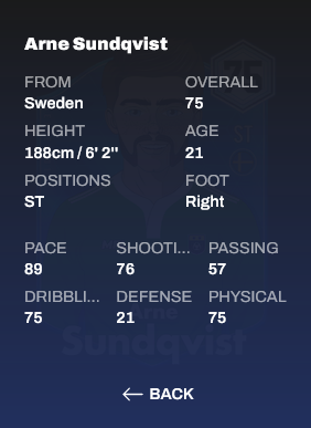 Ses stats